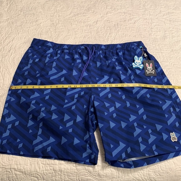 NEW Psycho Bunny Men’s Big and Tall Pisani Swim Trunks 2XL - Picture 12 of 13